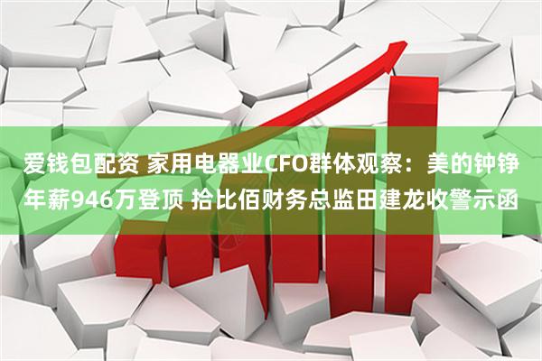 爱钱包配资 家用电器业CFO群体观察：美的钟铮年薪946万登顶 拾比佰财务总监田建龙收警示函