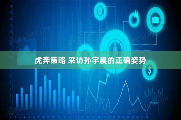 虎奔策略 采访孙宇晨的正确姿势