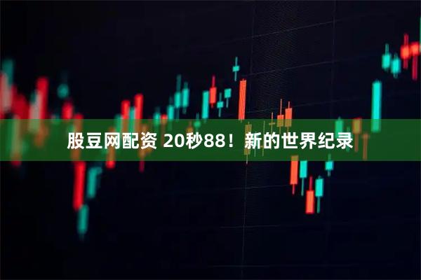 股豆网配资 20秒88！新的世界纪录